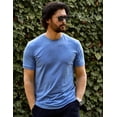 thumbnail image 2 of COOFANDY Black T Shirts for Men Summer Basic Short Sleeve Tees Crewneck Plain Casual T Shirts, 2 of 6