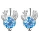 thumbnail image 2 of Pendientes de botón para mujer, pendientes de botón, pendientes de botón para mujer, pendientes de mujer, pendientes de Navidad, pendientes de tendencias de moda, pendientes de mujer, 2 of 3