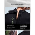 thumbnail image 4 of Veste de Protection Solaire pour Hommes, Combinaison à Manches Longues et Short, Néoprène pour Natation, Snorkeling, Surf, Imperméable, 4 of 9