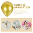 thumbnail image 6 of 50 Pcs Metal Balloon Wedding Balloons Kit Helium Balloons Latex Balloons Baby Bride, 6 of 6