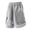 Gray1, variant on UAMVSH Cargo Shorts for Men Drawstring Outdoor Casual Gym Shorts Quick Dry Summer Beach Baggy Shorts with Multi Pockets