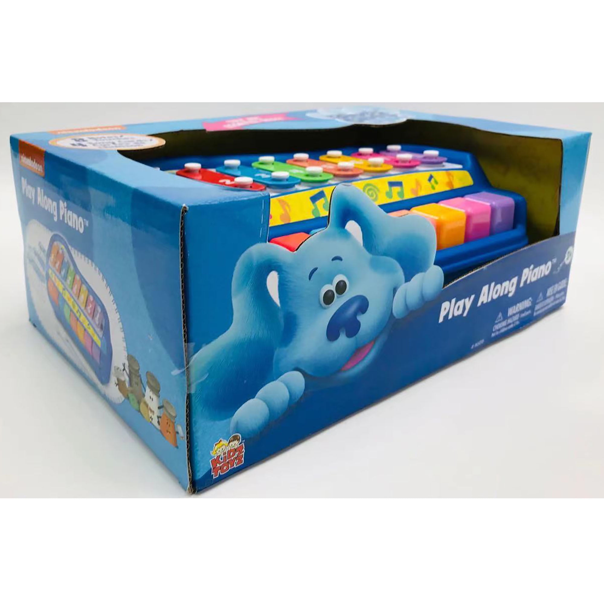 Blue s Clues Play Along 2 in 1 Toddler Piano and Xylophone with Mallets for Ages 3 Walmart