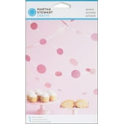 Vintage Girl Garland Makes 1-Pink Glitter Dot, Pk 1, Martha Stewart