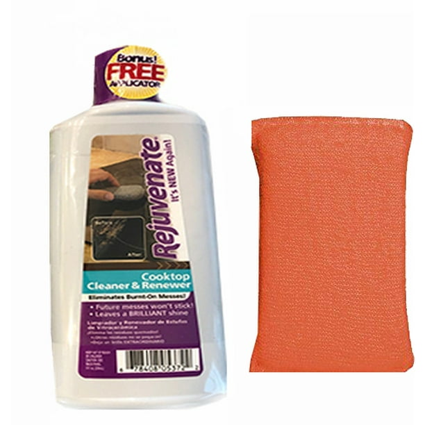 Rejuvenate Cooktop & Oven Cleaner & Restorer with Scrubbing Pad, 8 oz