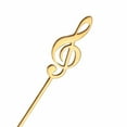 thumbnail image 2 of stanreset Musical Coffee Spoon Cutlery Set Stainless Steel Retro Iron Shovel Ice Cream Spoon Scoop Creative Spoon Tea-Spoon Tableware gold 1Set, 2 of 5