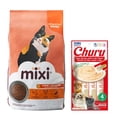 thumbnail image 1 of Mixi 9 Kg + Churu Atún con Cangrejo Sobre con 4 Tubos de 14 g, 1 of 5