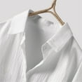 thumbnail image 5 of Long Sleeve Shirts For Women Casual Linen Blouses Tops Button Down Shirts Womens Long Sleeve Tops, 5 of 7