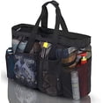 thumbnail image 3 of Extra Large Beach Bag Mesh Tote with Zipper and Pockets Ideal for Your Family Cruise/Beach Vacation Essentials | Extra Large, with Zipper, and Pockets, 3 of 8