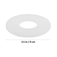 thumbnail image 2 of unbranded 3Ud Junta De Silicona Para De Inodoro Ajuste Universal Para Reparación Fácil, 2 of 8