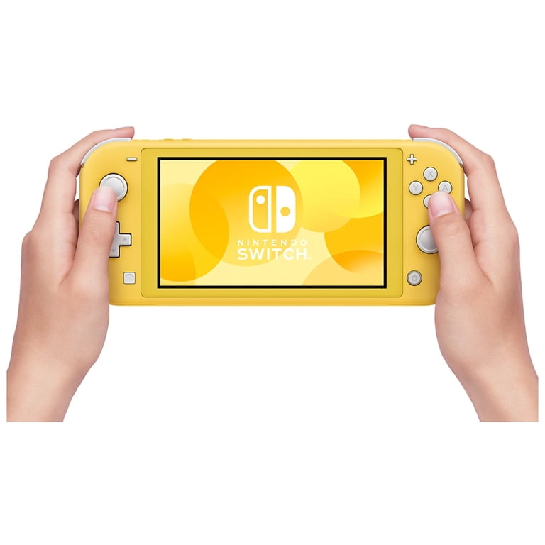 Nintendo Switch Lite - Compact Handheld Gaming, Yellow (European