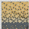 thumbnail image 2 of oneOone Cotton Silk Pale Orange Fabric Leaves Panel Fabric For Sewing Printed Craft Fabric By The Yard 42 Inch Wide, 2 of 3