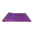 thumbnail image 2 of Ahgly Company Indoor Square Oriental Purple Industrial Area Rugs, 5' Square, 2 of 4