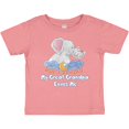 thumbnail image 3 of Inktastic My Great Grandpa Loves Me Cute Elephants Clouds Moon Stars Boys or Girls Baby T-Shirt, 3 of 5