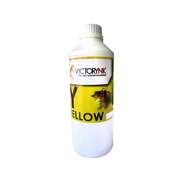 TINTA DYE CANON MARCA VICTORYNK C851 YELLOW 1 LT Victorynk TINTAS