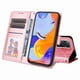 thumbnail image 2 of Funda tipo cartera GANGXUN para Xiaomi Redmi Note 11 Pro Plus 5G , diseño girasol, cuero PU, soporte, cierre magnético, tarjetero, 2 of 5