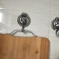 thumbnail image 2 of Juego de 2 potentes ganchos con ventosa para colgar toallas de cocina, toallas de baño, ganchos con ventosa para pared, para cocina, toallas de cocina, duchas, ventanas y vidrios, 2 of 4