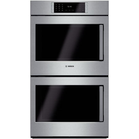 HBLP651LUC 30   Double Wall Oven with 4.6 cu. ft. Capacity Ovens Left SideOpening Door 14 Cooking Modes SteelTouch Buttons Self-Clean AutoProbe and Star-K Certified in Stainless Steel