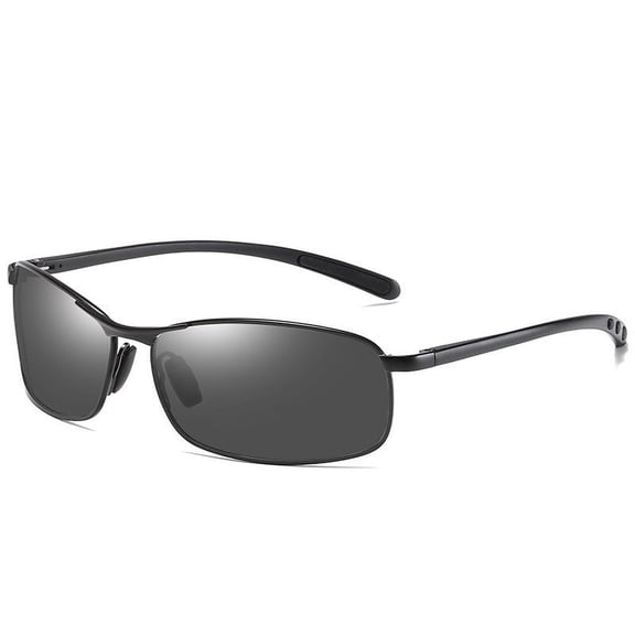 Metal Frame Aluminum-Magnesium Sunglasses for Night Vision Driving with TAC Lenses