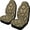 stone 4, variant on Verolix Front Car Seat Covers 2 Pack, Stone Tile Path Print Mesh Fabric Universal Fit Bucket Seat Protectors for Cars SUVs Trucks Vans, Rustic Auto Interior Accessories