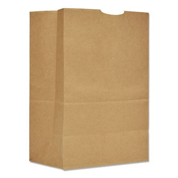 Grocery Paper Bags, 1/6 BBL Size, Extra Heavy-Duty, 75# Basis Weight, 12" x 7" x 17", Kraft, 400/Bun | Bundle of 2