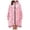 Hot Pink, variant on YAYUBA Unisex Fashion Rain Jacket Coat Hooded Raincoat For Adults Teens With Pockets,Blue
