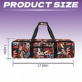 thumbnail image 5 of TELOLY Yoga Mat Bags,Oxford Cloth Yoga Mat Bag,27.95"*7.48"*6.30" Spacious Storage Yoga Mat Carrier,Style1, 5 of 7