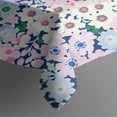 thumbnail image 3 of Rectangle Boho Style Waterproof Tablecloth 60×84 Inch, Bohemian Colorful Floral Reusable Indoor/Outdoor Durable Table Cover for Party Kitchen Dinner Room Decor, 3 of 5
