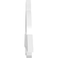 thumbnail image 3 of 60"W x 20"H x 2"D x 6"F, 8/12 Pitch, Ericson Architectural Grade PVC Gable Bracket, 3 of 8