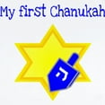thumbnail image 2 of CafePress - My First Chanukah Infant Bodysuit - Baby Light Bodysuit, Size Newborn - 24 Months, 2 of 4
