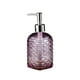thumbnail image 1 of Dispensador de jabón de vidrio con diseño ondulado, capacidad de 350 ml, para jabón de manos, champú, gel de ducha, bomba de presión, contenedor rellenable, para baño y cocina., 1 of 6