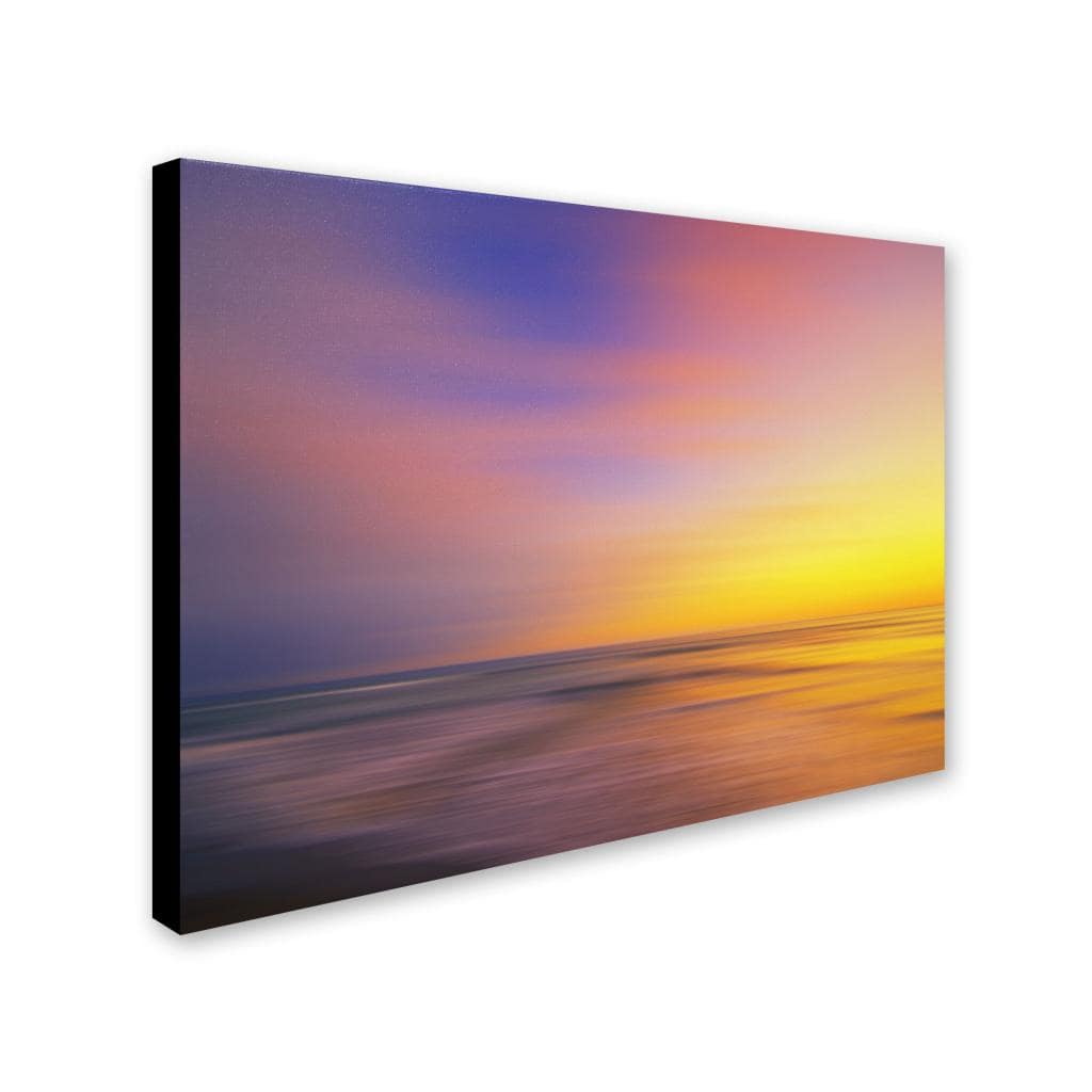 Trademark Fine Art "Metallic Sunset" Canvas Art by Philippe Sainte-Laudy