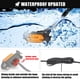 thumbnail image 4 of Seven Sparta 4 luces LED para parrilla con adaptador de fusible compatible con Toyota Tacoma TRD PRO OEM 2016-2023, parrilla frontal no compatible con Tacoma Off Road & Sport (luz ámbar con carcasa ám, 4 of 5