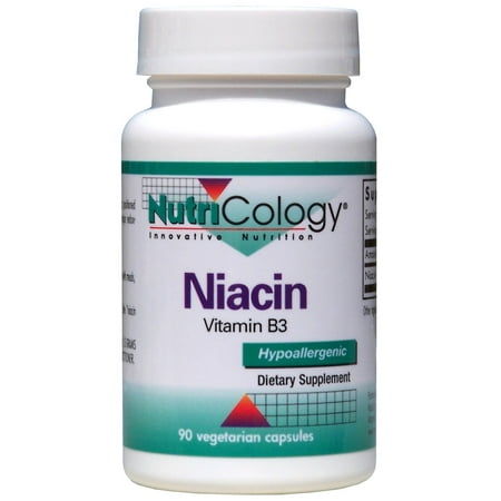 Niacin Vitamin B3 Nutricology 90 VCaps