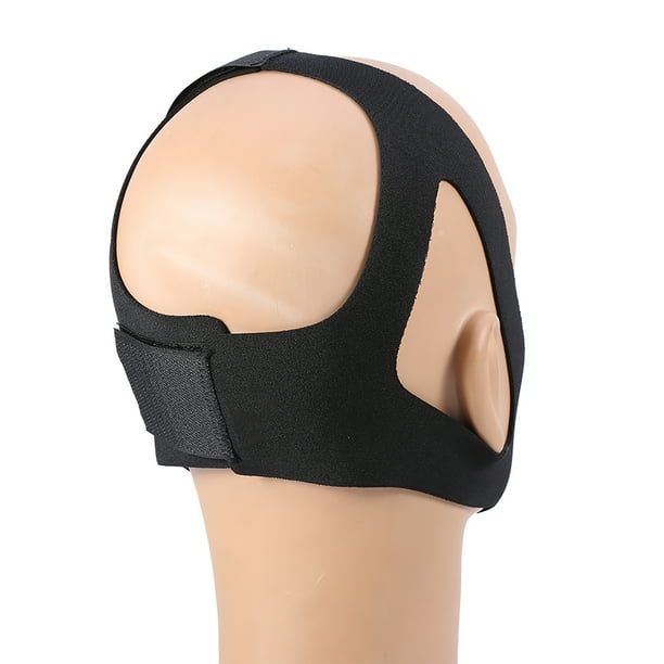 Correa para la barbilla para dejar de roncar cinturón antironquidos solución de soporte para la mandíbula para dormir desarrollar el hábito de la respiración nasal para ANGGREK Otros