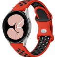 thumbnail image 1 of Compatible con Samsung Active 2 Watch Band 40 mm 44 mm, correa de silicona de 20 mm para Galaxy Watch 4 40 mm 44 mm/Active 2 Watch/Galaxy Watch 3 41 mm/Galaxy Watch, 1 of 5