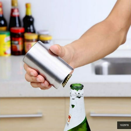 KONTONTY 1Pack Automatic Handheld Bottle Opener for Home and Restaurant Use 8.3x5x5cm
