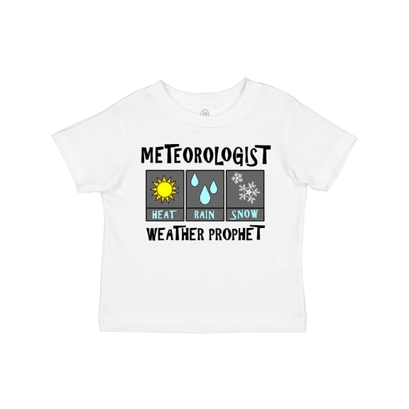 Inktastic Meteorologist Weather Prophet Boys or Girls Toddler T-Shirt