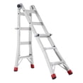 thumbnail image 3 of Lift Ladders 14 Foot Multi-Position Aluminum Step Ladder,  375 lb Capacity, Silver, 3 of 5