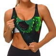 thumbnail image 4 of Lsque Pikmin Printed Women'S Sports Bra, Compression, Moisture Wicking, High-Impact Sports Bra For Women,Supportive sports bra-Medium, 4 of 9