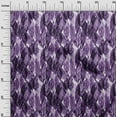 thumbnail image 3 of oneOone Silk Tabby Purple Fabric Watercolor Leaf Quilting Supplies Print Sewing Fabric By The Yard 42 Inch Wide, 3 of 4