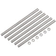 thumbnail image 1 of Unique Bargains 24Pack M8 x 330mm Fully Threaded Rod w 24Pack Hex Nuts, 1.25mm Pitch 304 Stainless Steel Right Hand Threaded Rod, 1 of 4