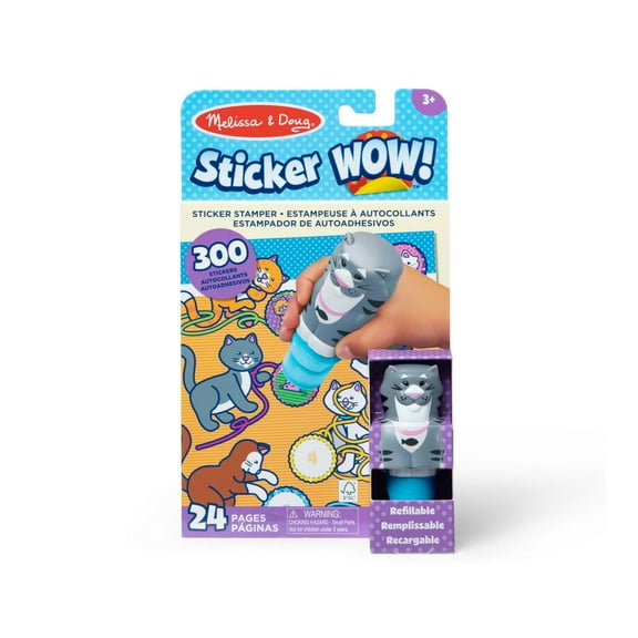 Melissa & Doug Sticker WOW! Activity Pad Set - Cat