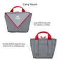 thumbnail image 5 of Kurgo Ridgeline Dog Tie Out for Camping, Outdoor Dog Run Zipline, Portable Camp Gear Line, Reflective, Includes - Carry Pouch, 30 ft Tree-friendly Line, 4 S-Clips, and Swivel Bungee Tether for Leash, 5 of 6