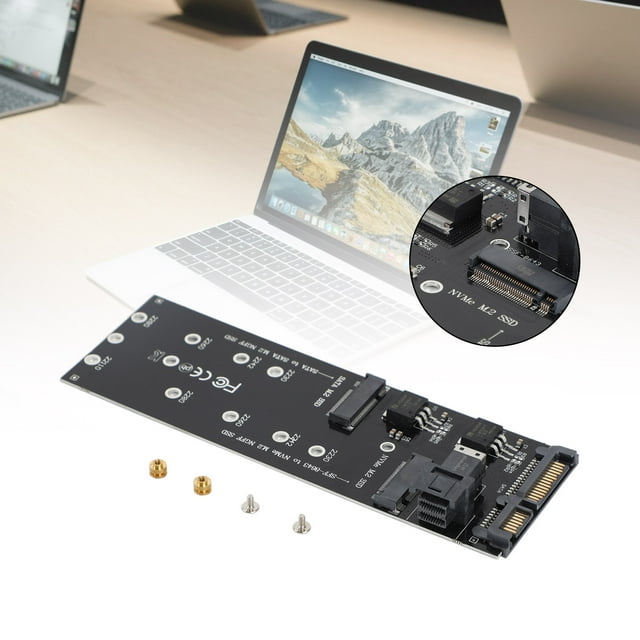 SFF-8643 à U2 Kit NGFF M-Key à HD Mini SAS NVME PCIe SSD SATA Adaptateur