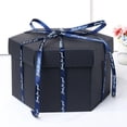 thumbnail image 4 of Hexagon DIY Birthday Gift Surprise Explosion Box Photo Album Memory Scrapbook, 4 of 5