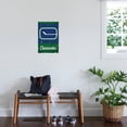 thumbnail image 3 of NHL Vancouver Canucks - Retro Logo 13 Canvas Wall Poster, 14.725" x 22.375", 3 of 4