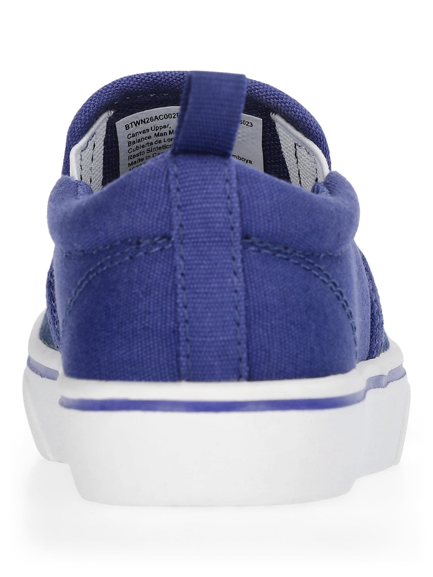 Wonder Nation Little and Big Boys Casual Slip On Sneakers