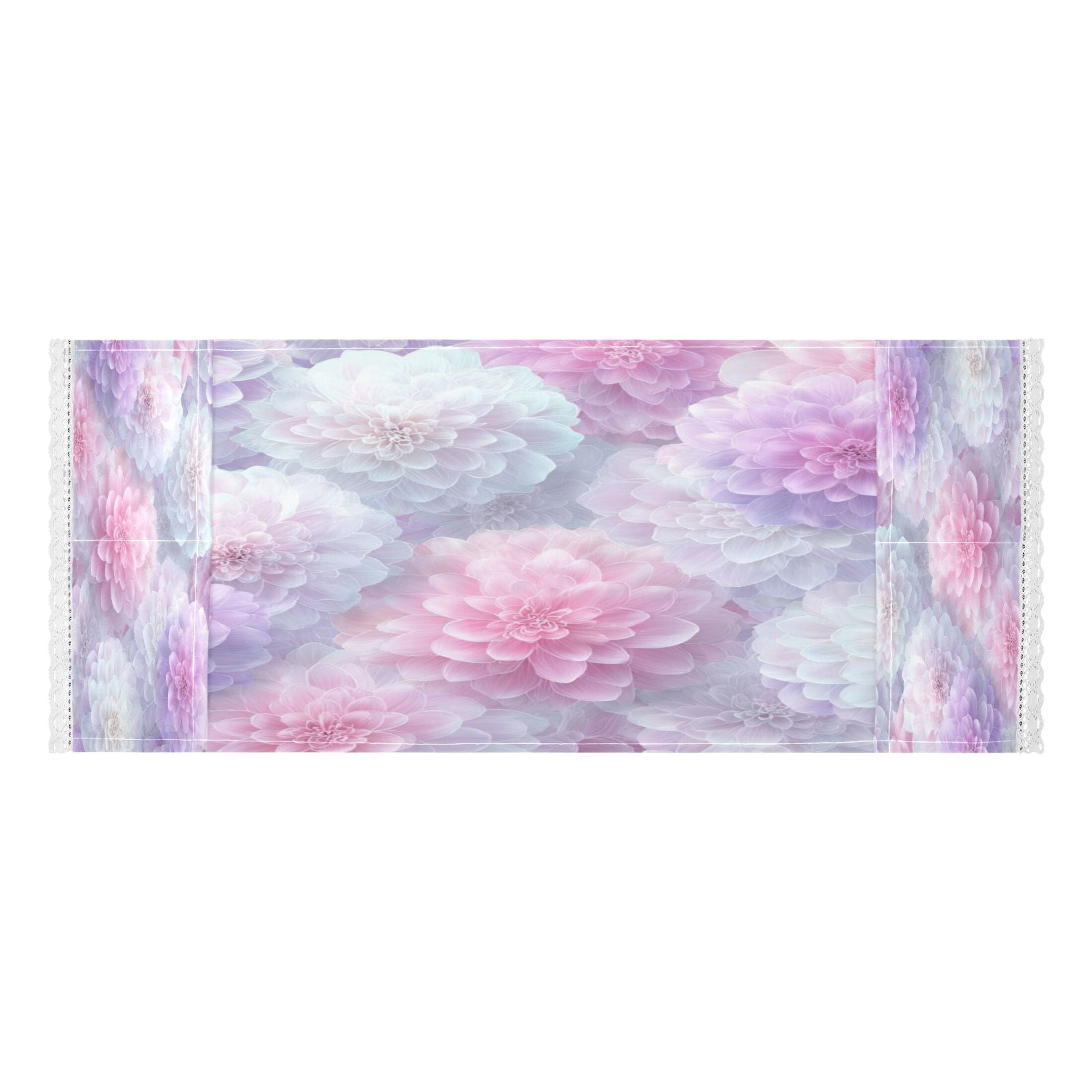 Dustproof Washing Machine Cloth Washer and Dryer Top Covers, Fridge Dust Cover, With Storage Bags Cute Pastel Watercolor Floral