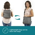 thumbnail image 6 of Contours Explore 2-in-1 Portable Booster Seat and Backpack Diaper Bag, Gray, 6 of 14