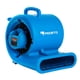 thumbnail image 1 of Mounto 1/3hp Air Mover 2000cfm Secador de alfombras Ventilador de secado de piso - Mover de aire de 3 velocidades con doble salida GFCI, cable de alimentación de 25 pies para secado, refrigeración, ci, 1 of 5